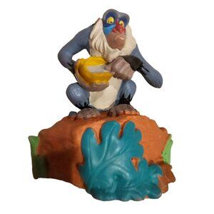 Disney Store Lil Classics Lion King Rafiki On Rock PVC Figure Figurine Toy